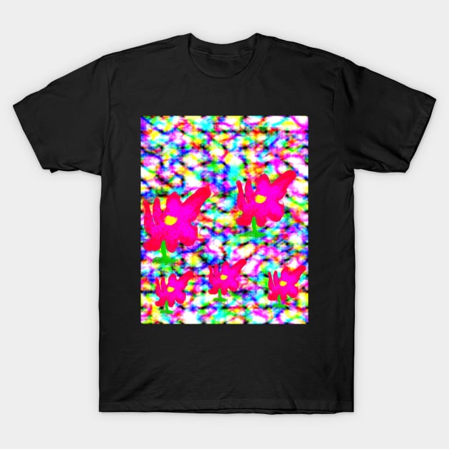 Flowers of the future T-Shirt by Joelartdesigns